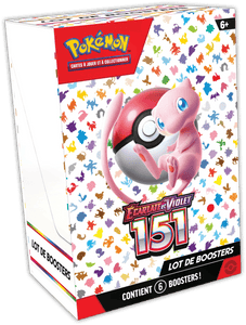 [Précommande] Bundle 6 Boosters - EV3.5 [Pokémon 151] - POKEMON FR - PokéSquad