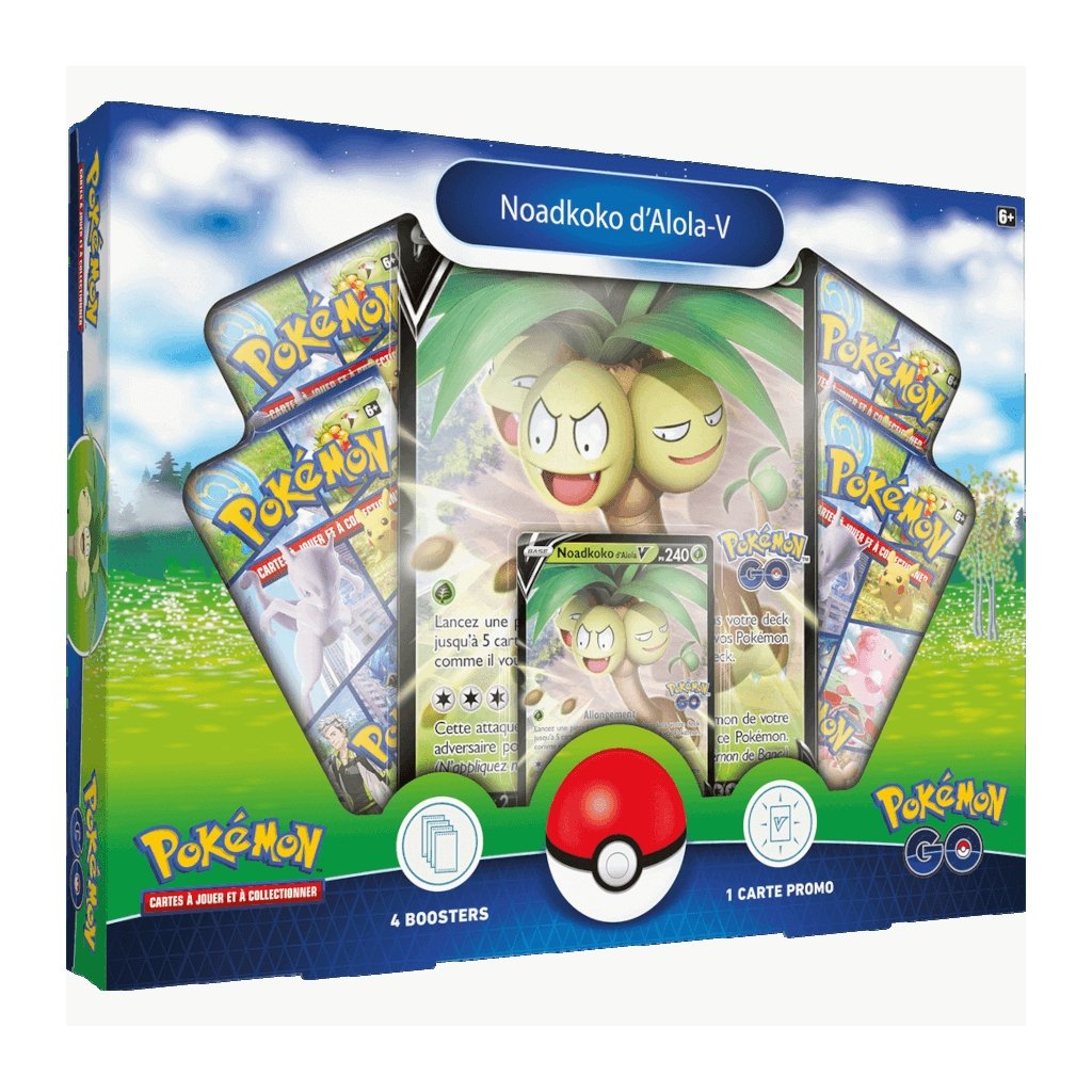 Coffret Pokémon GO Noadkoko d'Alola V - POKEMON FR - PokéSquad